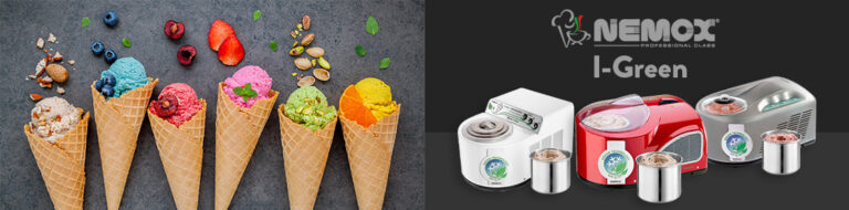 NEMOX I-GREEN: LE NUOVE MACCHINE PER GELATO A BASSO IMPATTO AMBIENTALE