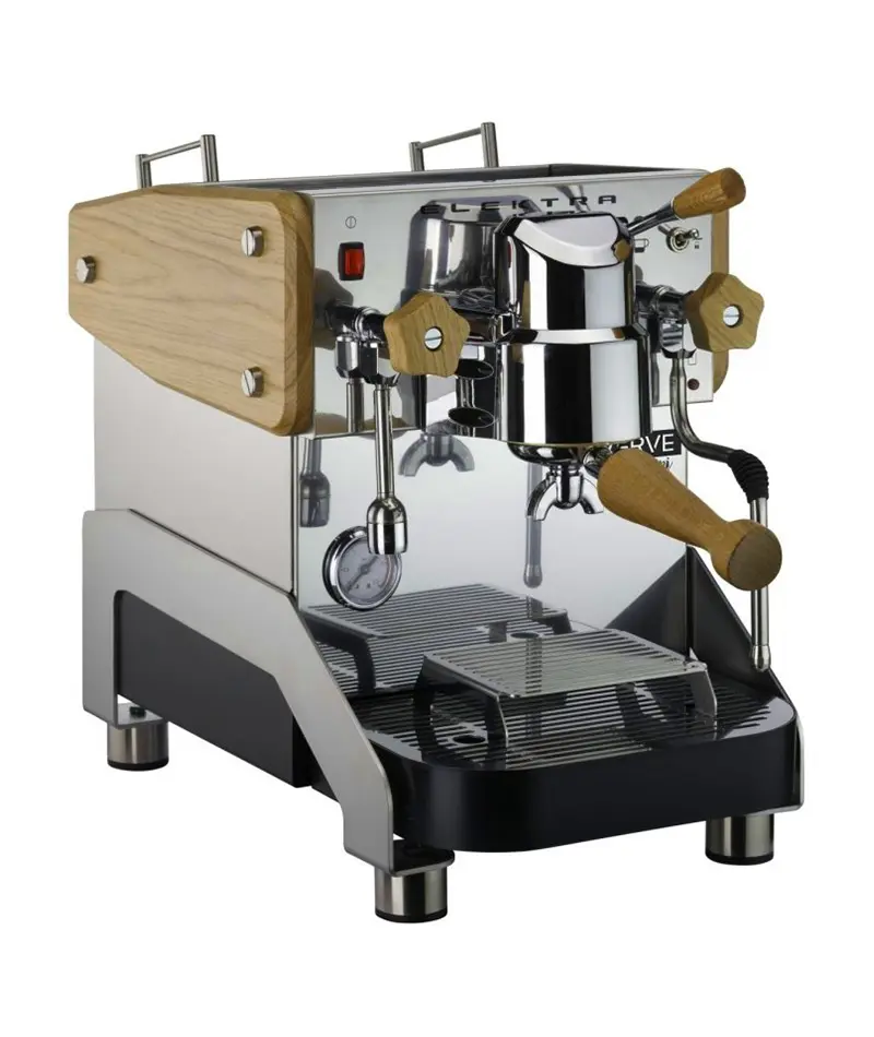 Macchina Espresso Elektra VERVE finitura legno - The Coffee Tailor